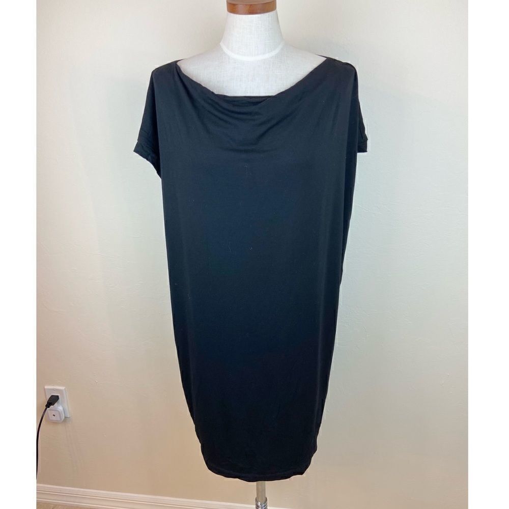 Eileen Fisher Short Sleeve Stretch Dress